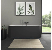 Oválna vaňa DURAVIT 80 x 180 x 46 cm grafitová hladké matná 700451800000000