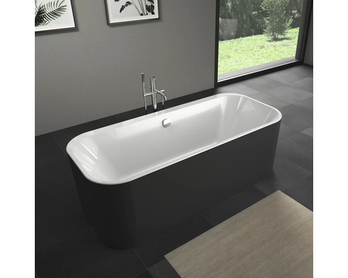 Oválna vaňa DURAVIT 80 x 180 x 46 cm grafitová hladké matná 700453800000000