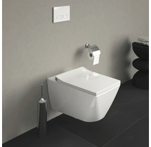 Závesné WC set DURAVIT Viu otvorený splachovací kruh biela 2511090000