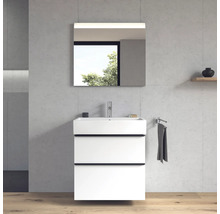 Klasické umývadlo na skrinku DURAVIT Vero Air sanitárna keramika biela 70 cm 2350700000