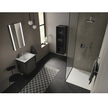Malé umývadlo na skrinku DURAVIT Viu sanitárna keramika biela 53 cm 23445300001