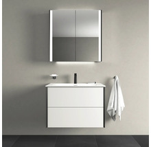 Umývadlo na skrinku DURAVIT Viu sanitárna keramika biela 83 cm 2344830000