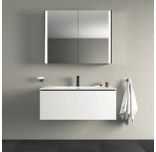 Umývadlo na skrinku DURAVIT Viu sanitárna keramika biela 103 cm 2344100000