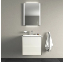 Umývadlo na skrinku DURAVIT Viu sanitárna keramika biela 63 cm 2344630000