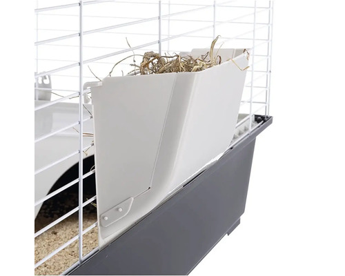 Plastové jasle na seno do klietky pre malé zvieratá