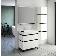 Skrinka pod umývadlo Devo Viva 2.0 biela 84 x 66 x 44 cm VV2-SU2S84x66-F104