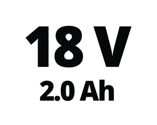 18 V 2.0 ampérhodín