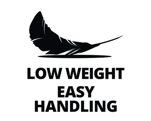 Symbol nízkej hmotnosti a jednoduchej manipulácie