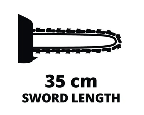 Symbol pre dĺžku meča 35 centimetrov