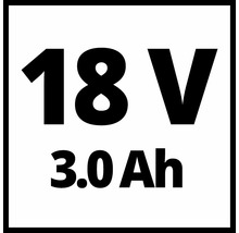 Symbol pre 18 voltov 3.0 ampérhodín