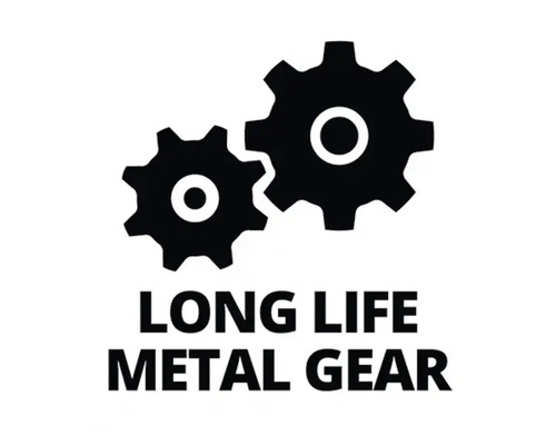 Symbol dlhej životnosti kovového prevodu