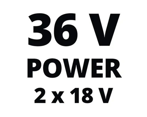 36 V Power 2 x 18 V
