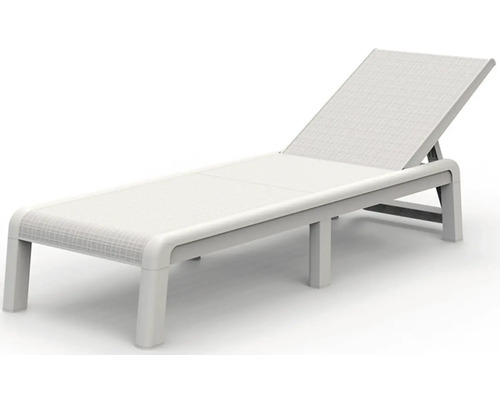 Lehátko s nastaviteľným operadlom do záhrady