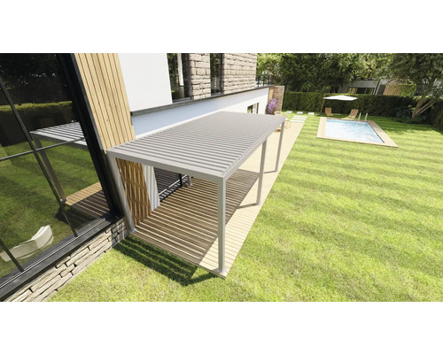 Pergola Deluxe 111 3x6 svetlosivá