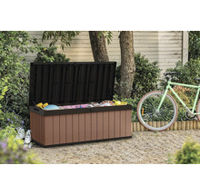 Box na podušky DARWIN 143 x 55 x 65 cm 380 l hnedý