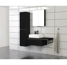 Skrinka pod umývadlo Jungborn TRENTA čierna matná 70 x 26 x 49,8 cm TRE DESK SS 70 1Z B A9276