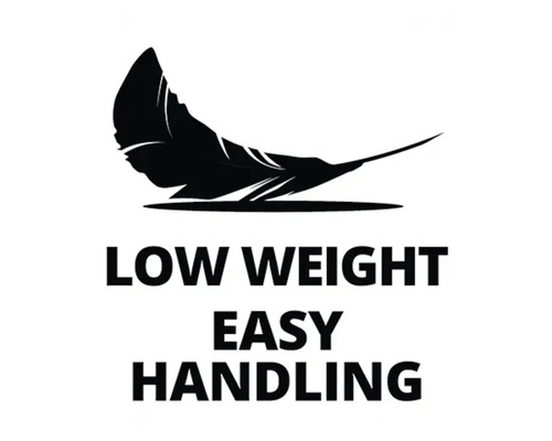 Symbol nízkej hmotnosti a jednoduchej manipulácie