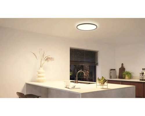LED stropné svietidlo Philips Hue Tento RGBW 23 W 3100 lm 2000-6500 K čierne - kompatibilné so SMART HOME by hornbach LED stropné svietidlo Philips Hue Tento RGBW 23 W 3100 lm 2000-6500 K čierne - kompatibilné so SMART HOME by hornbach