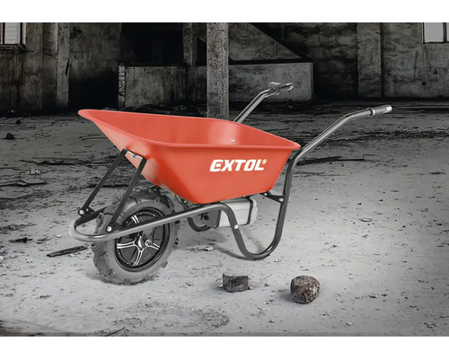 Červený fúrik s logom Extol