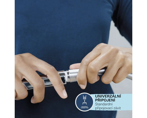 Inštalácia sprchovej tyče s univerzálnym pripojením.