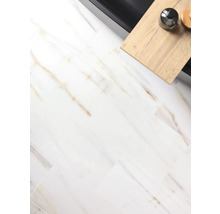 Dlažba obklad imitácia mramoru LUCCA Bianco Gold matná 30x60 cm