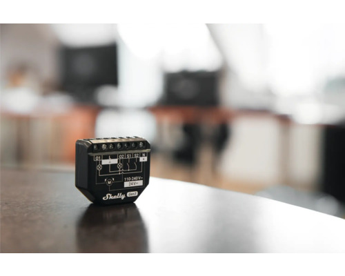 Shelly Gen3 Mini dvojcestný reléový spínač