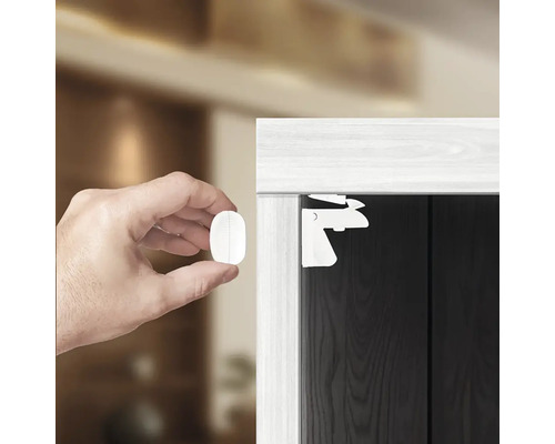 Magnetický zámok skrinky pre detskú bezpečnosť