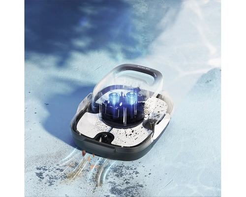 Čistiaci robot na bazény na dne bazéna