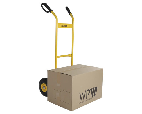 Vozík Stanley s kartónom