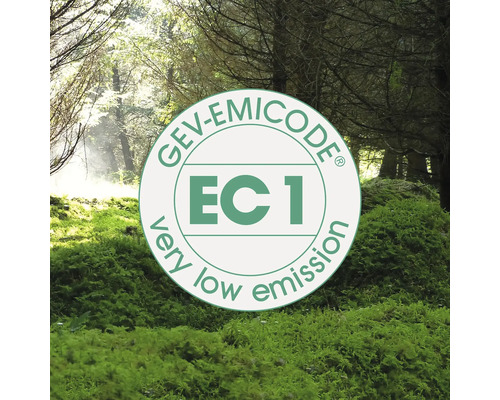 Nízke emisie GEV Emicode EC 1 pečať