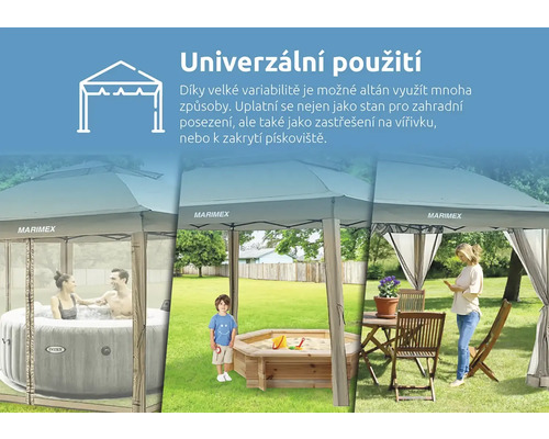 Rôzne možnosti použitia altánku v záhrade.