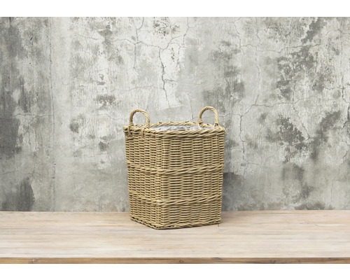 Ratanový kôš s držadlami