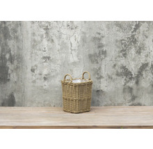 Prútený kôš s rúčkami