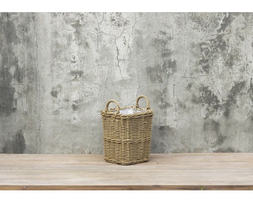 Prútený kôš s rúčkami