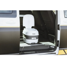 Kempingová toaleta Enders v interiéri vozidla