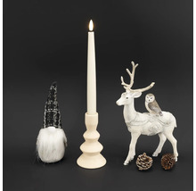 Dekoratívne aranžmán s LED sviečkou, figúrkou soba a trpaslíka