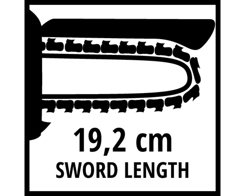 Dĺžka meča 19,2 cm