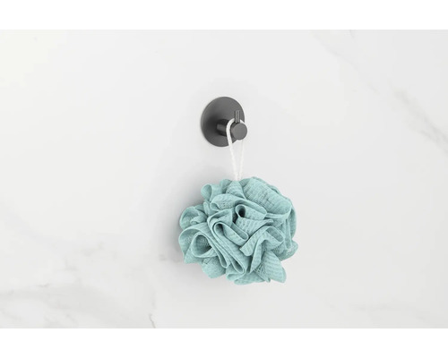 Kúpeľňový doplnok: špongia do kúpeľa na háku