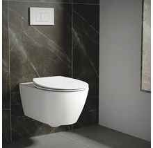 Závesné WC s ovládacím panelom v kúpeľni