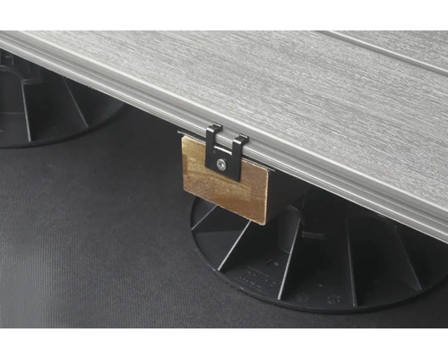 Montáž terasových dosiek s podkladovou konštrukciou a klipom