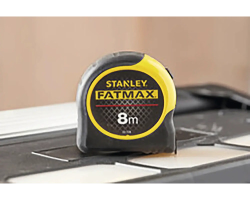 Zvinovací meter Stanley Fatmax s dĺžkou 8 metrov