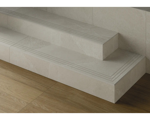 Schodisko s obkladom a schodovými profilmi