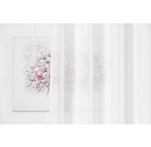 Dekoratívne šály s motívom ruží a plátenný obraz s kvetinovým motívom