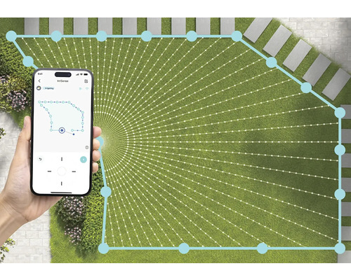 Smartfón s aplikáciou na ovládanie zavlažovania záhrady