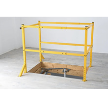 Zábradlie pre podkrovné schody ako ochrana proti pádu