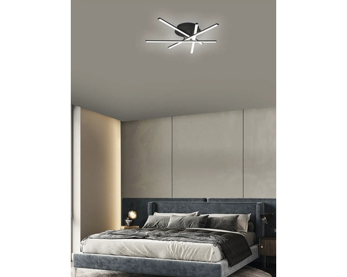 Moderné LED stropné svietidlo v spálni