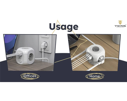 Rozbočovacia zásuvka na použitie v kancelárii aj doma