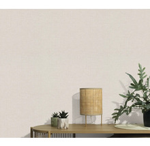 Tapeta v interiéri s rastlinami a lampou