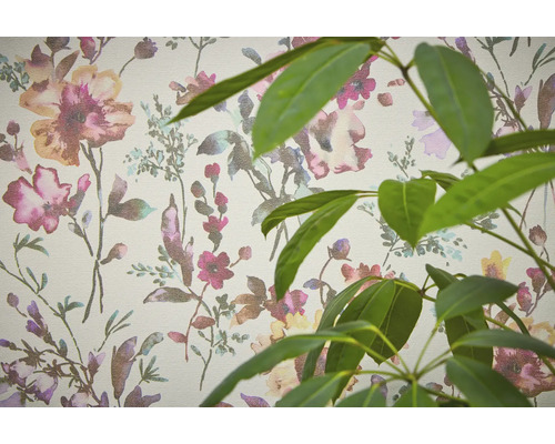 Tapeta s kvetinovým vzorom