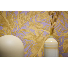 Dekoratívna listová tapeta s rastlinným vzorom do interiérov